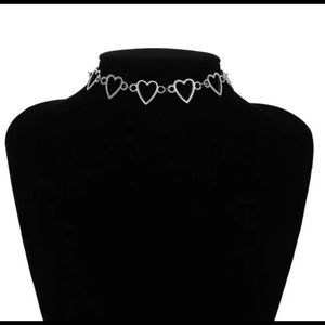 New beautiful adjustable heart choker
